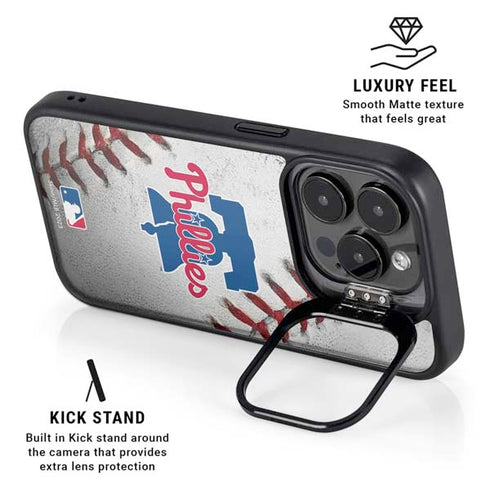 MLB Philadelphia Phillies Game Ball iPhone 13 Pro Kickstand Case