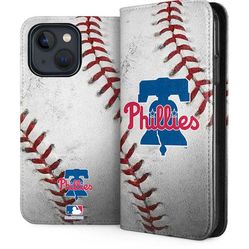 MLB Philadelphia Phillies Game Ball iPhone 14 Folio Case
