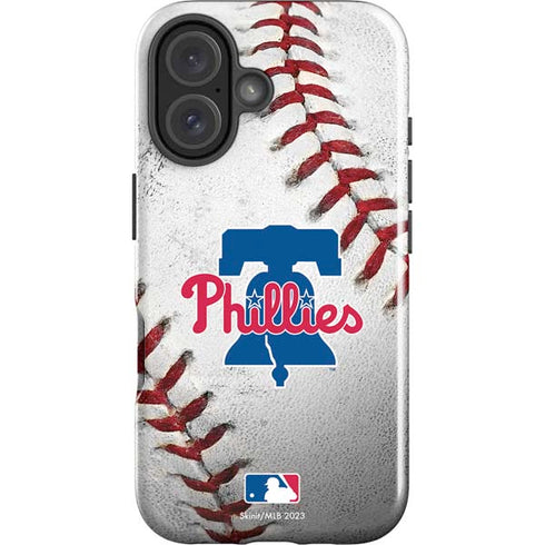 MLB Philadelphia Phillies Game Ball iPhone 16 Impact Case