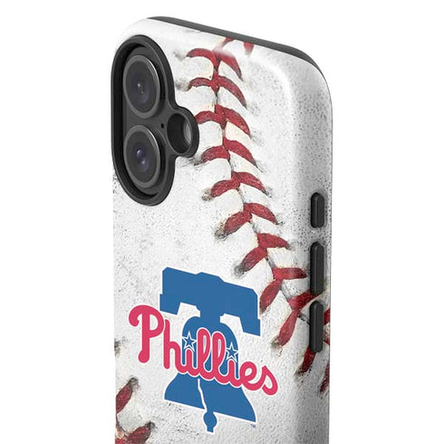 MLB Philadelphia Phillies Game Ball iPhone 16 Impact Case