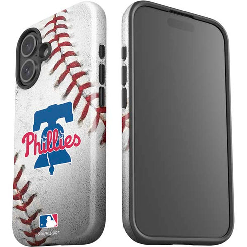 MLB Philadelphia Phillies Game Ball iPhone 16 Impact Case