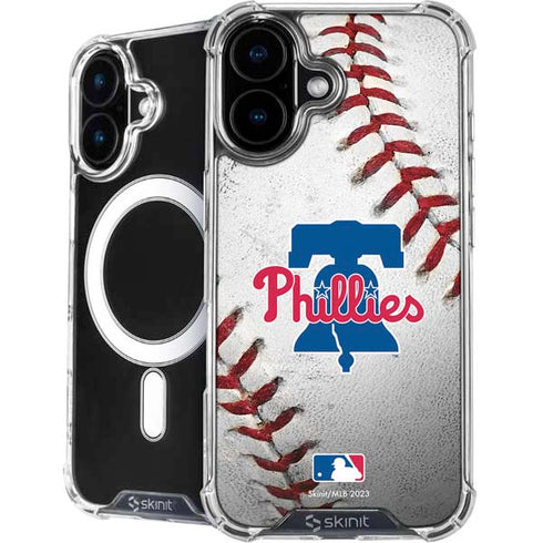 MLB Philadelphia Phillies Game Ball iPhone 16 MagSafe Case