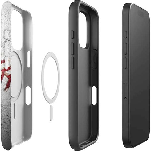 MLB Philadelphia Phillies Game Ball iPhone 16 Pro Magsafe Impact Case