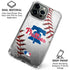 MLB Philadelphia Phillies Game Ball iPhone 16 Pro Max Clear Case
