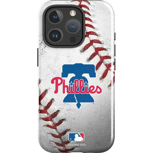MLB Philadelphia Phillies Game Ball iPhone 16 Pro Max Impact Case