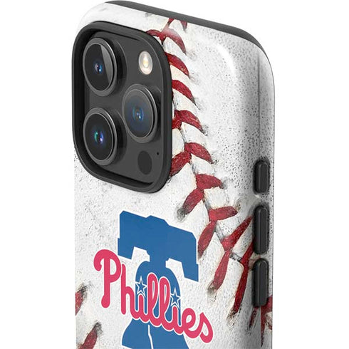 MLB Philadelphia Phillies Game Ball iPhone 16 Pro Max Impact Case