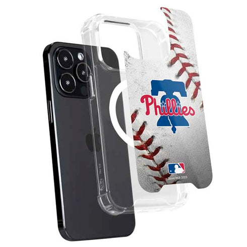 MLB Philadelphia Phillies Game Ball iPhone 16 Pro Max MagSafe Case