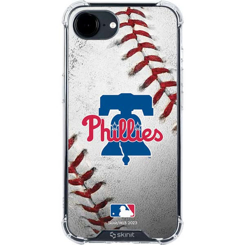 MLB Philadelphia Phillies Game Ball iPhone 16e Clear Case