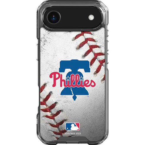 MLB Philadelphia Phillies Game Ball iPhone 17 Air Clear Case