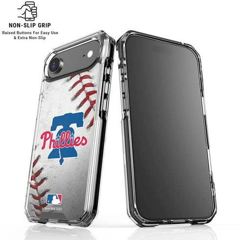 MLB Philadelphia Phillies Game Ball iPhone 17 Air Clear Case