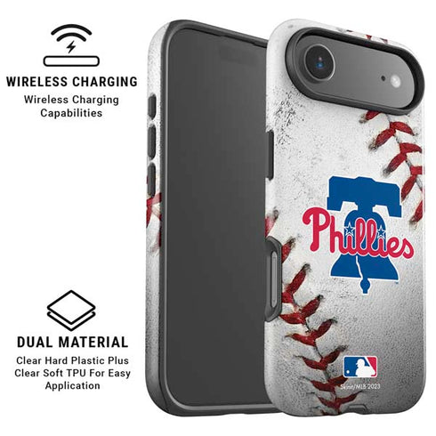 MLB Philadelphia Phillies Game Ball iPhone 17 Air Magsafe Impact Case