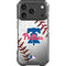 MLB Philadelphia Phillies Game Ball iPhone 17 Pro Clear Case