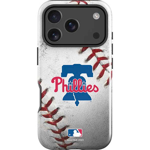 MLB Philadelphia Phillies Game Ball iPhone 17 Pro Impact Case