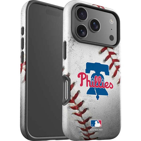 MLB Philadelphia Phillies Game Ball iPhone 17 Pro Impact Case