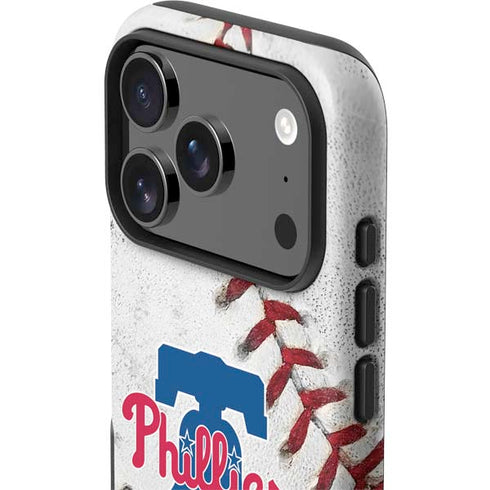 MLB Philadelphia Phillies Game Ball iPhone 17 Pro Max Impact Case