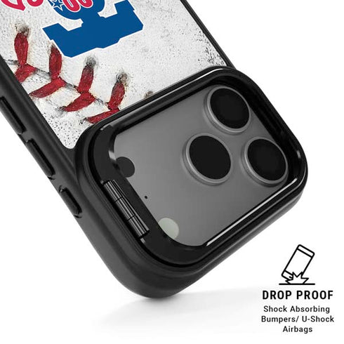 MLB Philadelphia Phillies Game Ball iPhone 17 Pro Max Kickstand Case