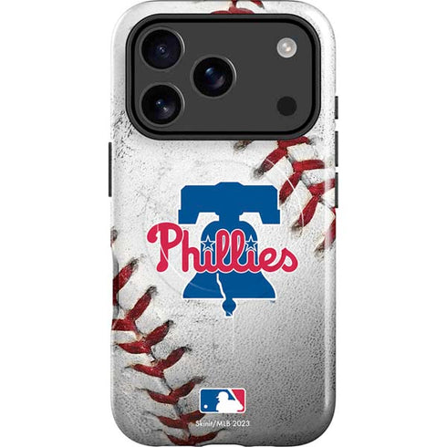 MLB Philadelphia Phillies Game Ball iPhone 17 Pro Max Magsafe Impact Case