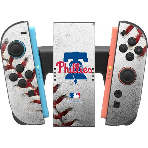 MLB Philadelphia Phillies Game Ball Nintendo Switch 2 (2025) Joy-Con Controller Skin