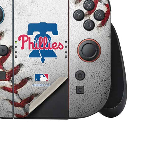 MLB Philadelphia Phillies Game Ball Nintendo Switch 2 (2025) Joy-Con Controller Skin