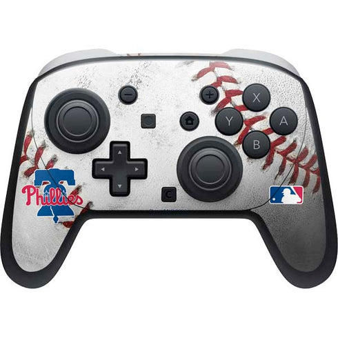 MLB Philadelphia Phillies Game Ball Nintendo Switch 2 (2025) Pro Controller Skin