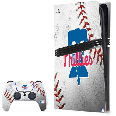 MLB Philadelphia Phillies Game Ball PS5 Pro Bundle Skin