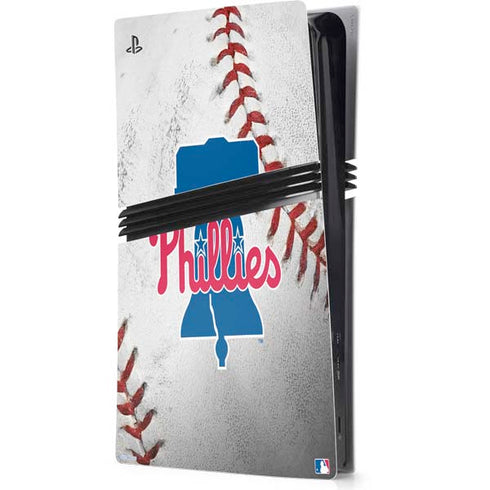 MLB Philadelphia Phillies Game Ball PS5 Pro Console Skin