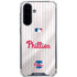MLB Philadelphia Phillies Home Jersey Galaxy A36 5G Clear Case