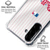 MLB Philadelphia Phillies Home Jersey Galaxy A36 5G Clear Case