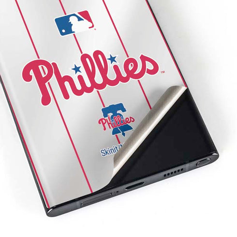 MLB Philadelphia Phillies Home Jersey Galaxy Skins