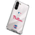 MLB Philadelphia Phillies Home Jersey Galaxy S24 FE Clear Case