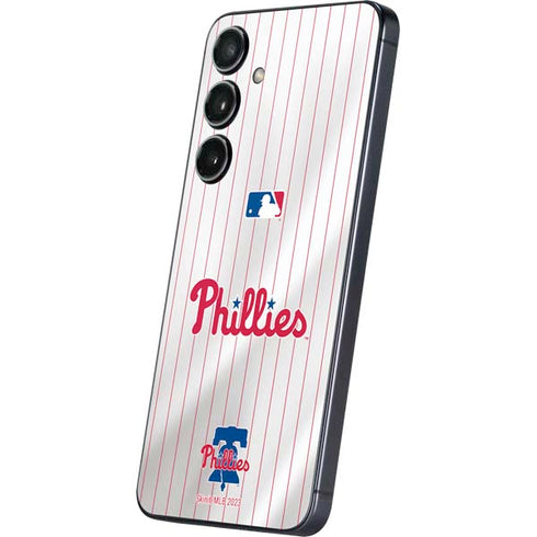 MLB Philadelphia Phillies Home Jersey Galaxy S25 Plus Skin