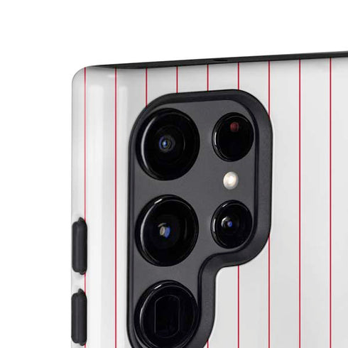 MLB Philadelphia Phillies Home Jersey Galaxy S25 Ultra Impact Case