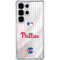 MLB Philadelphia Phillies Home Jersey Galaxy S25 Ultra Clear Case