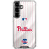 MLB Philadelphia Phillies Home Jersey Galaxy S26 Clear Case