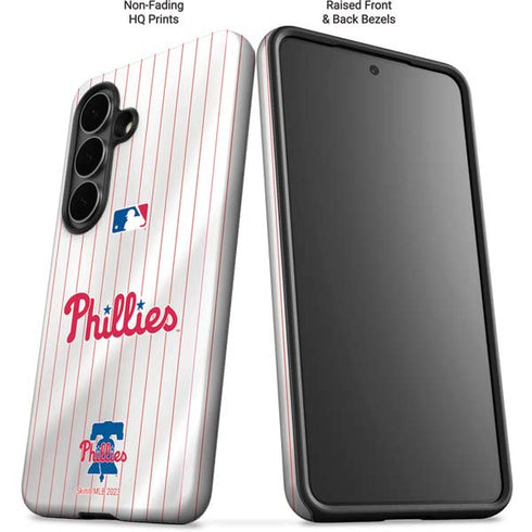 MLB Philadelphia Phillies Home Jersey Galaxy S26 Plus Impact Case