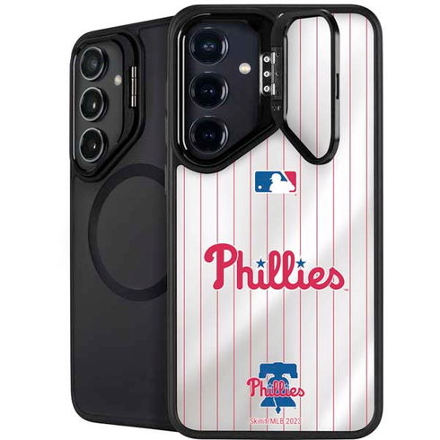 MLB Philadelphia Phillies Home Jersey Galaxy S26 Plus Kickstand Case