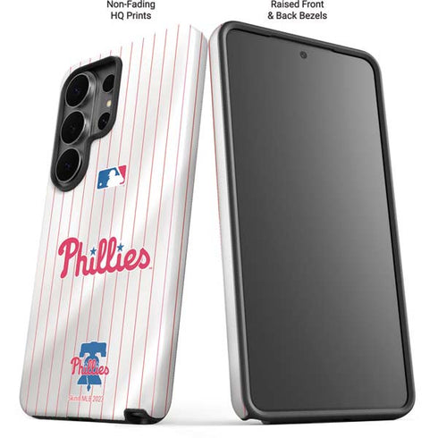 MLB Philadelphia Phillies Home Jersey Galaxy S26 Ultra Impact Case
