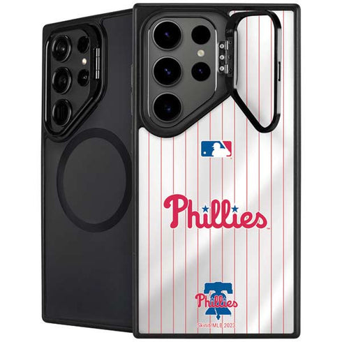 MLB Philadelphia Phillies Home Jersey Galaxy S26 Ultra Kickstand Case
