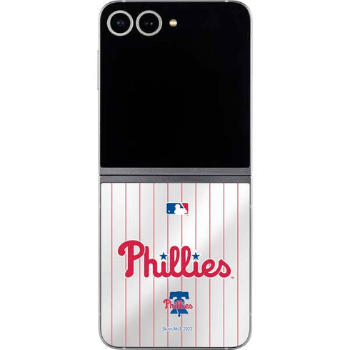 MLB Philadelphia Phillies Home Jersey Galaxy Z Flip6 Skin