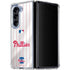 MLB Philadelphia Phillies Home Jersey Galaxy Z Fold5 5G Clear Case