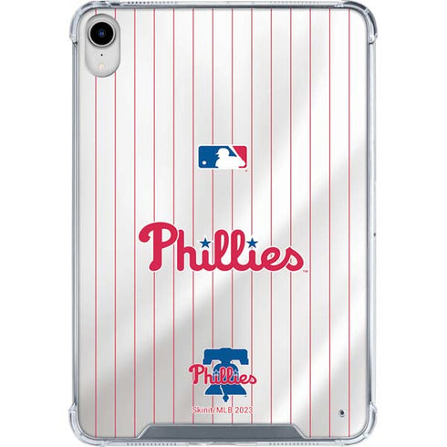 MLB Philadelphia Phillies Home Jersey iPad 11th Gen (2025) Clear Case