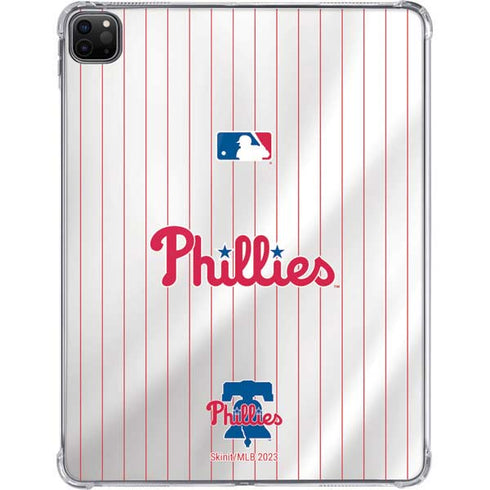 MLB Philadelphia Phillies Home Jersey iPad Pro 11in (2024) Clear Case