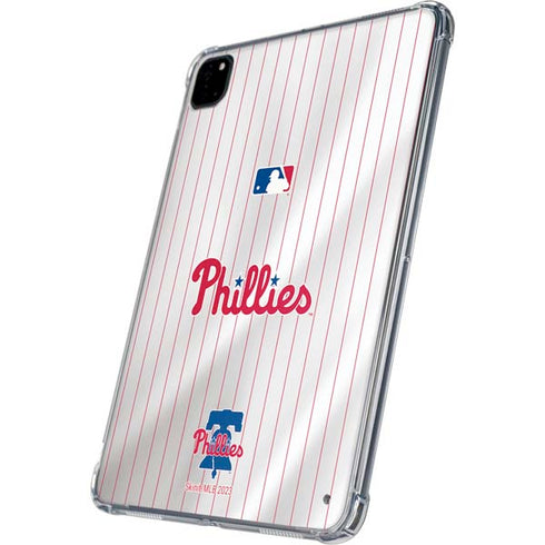 MLB Philadelphia Phillies Home Jersey iPad Pro 11in (2024) Clear Case