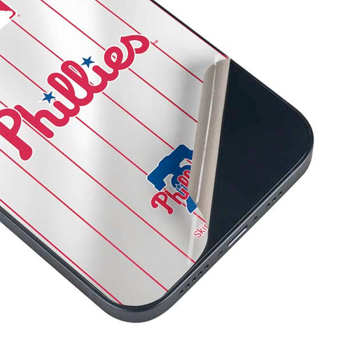 MLB Philadelphia Phillies Home Jersey iPhone Skins