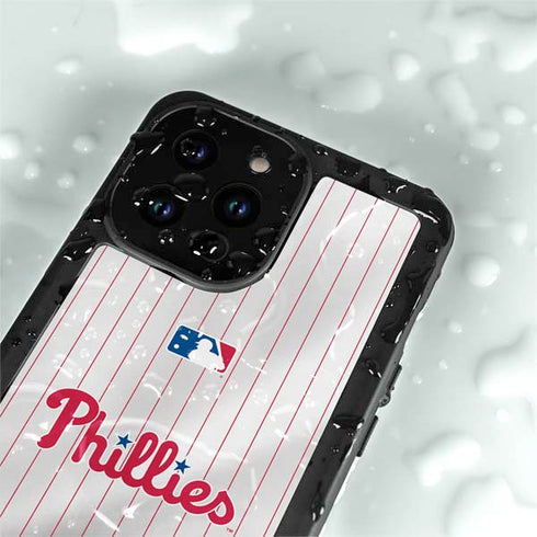 MLB Philadelphia Phillies Home Jersey iPhone 15 Pro Waterproof Case