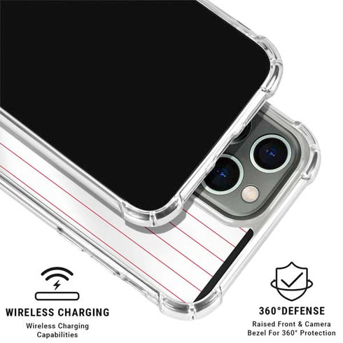 MLB Philadelphia Phillies Home Jersey iPhone 16 Pro Clear Case