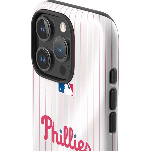 MLB Philadelphia Phillies Home Jersey iPhone 16 Pro Impact Case