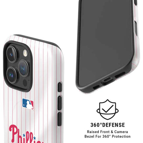 MLB Philadelphia Phillies Home Jersey iPhone 16 Pro Magsafe Impact Case