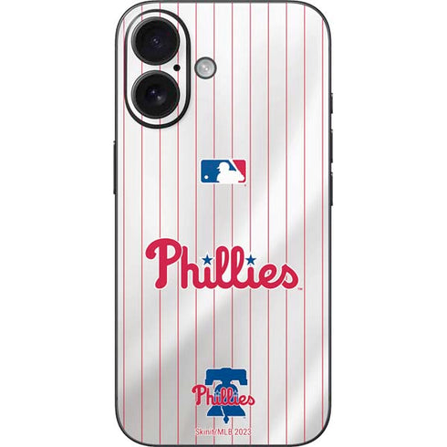 MLB Philadelphia Phillies Home Jersey iPhone 16 Skin