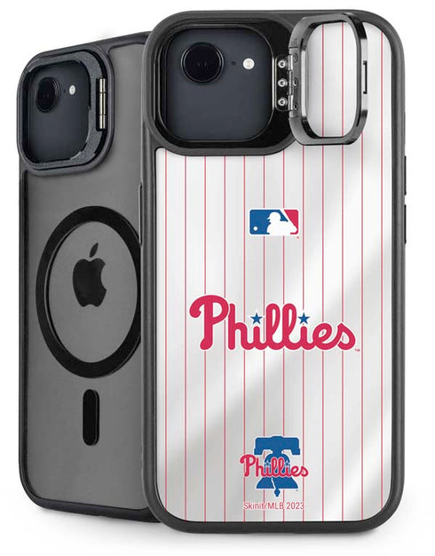 MLB Philadelphia Phillies Home Jersey iPhone 16e Kickstand Case